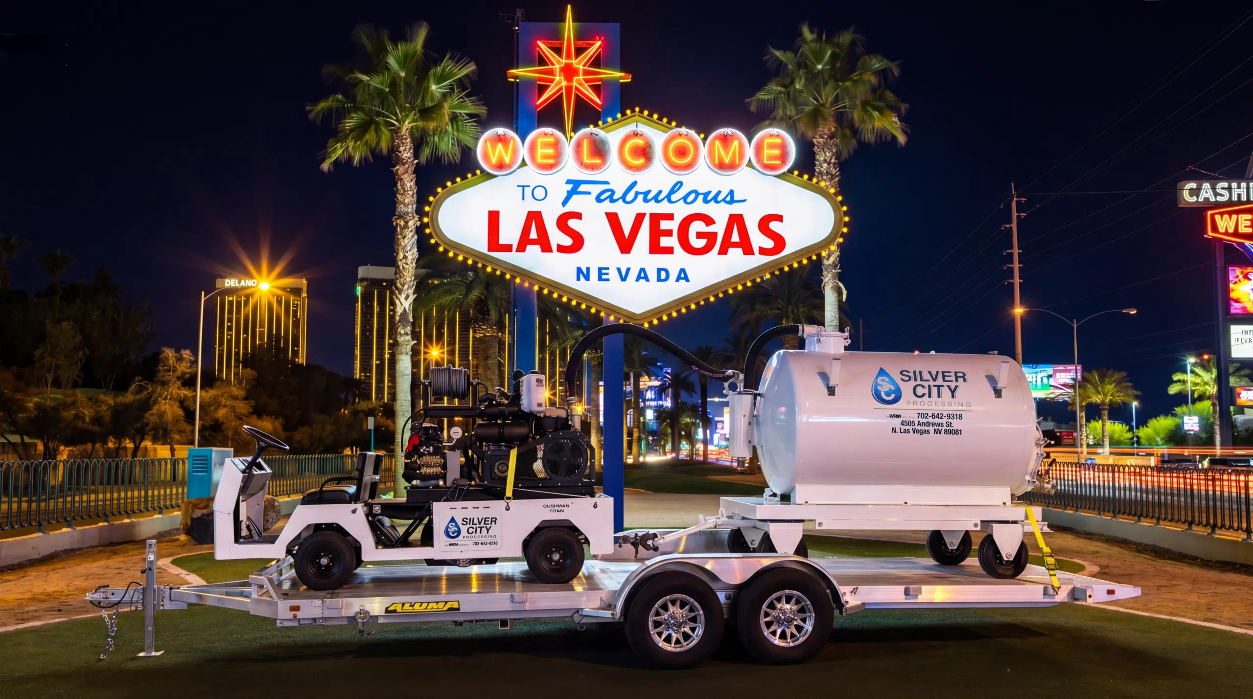Silver City Processing Mobile Vacuum Unit